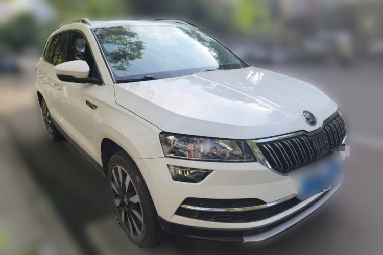 Used Skoda Karoq 2018 TSI280 Luxury Edition China V Standard Front Right 45 Deg