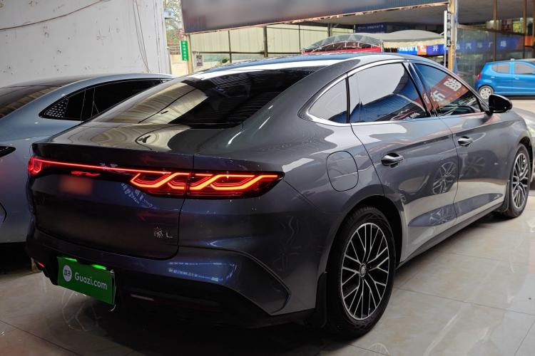 Used BYD Qin L 2024 DM-i 120KM Excellence Model Rear Right 45 Deg