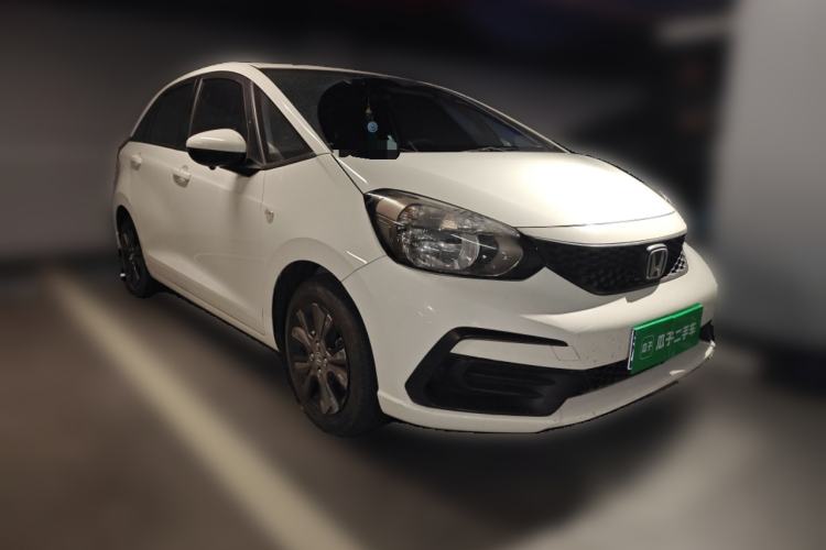 Used Honda Fit 2022 1.5L CVT Trendy Sunroof Edition Front Right 45 Deg