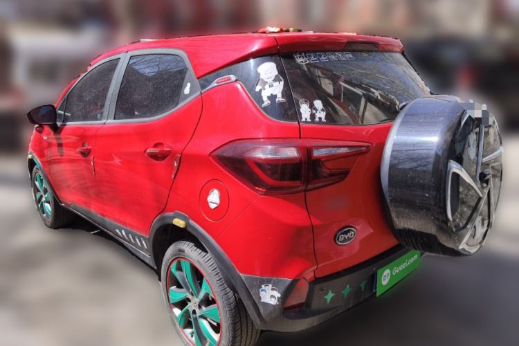 Used BYD Yuan 2017 1.5L Automatic Cool & Connected Model Rear Left 45 Deg