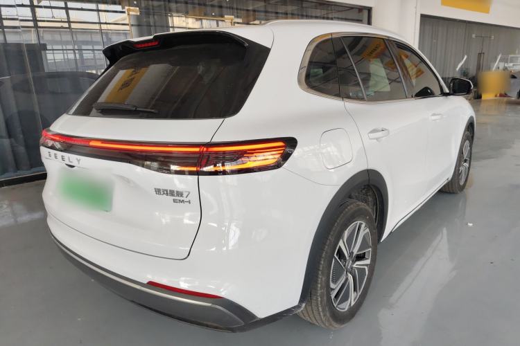 Used Geely Galaxy Xingjian 7 EM-i 2025 120km Exploration+ Version Rear Right 45 Deg