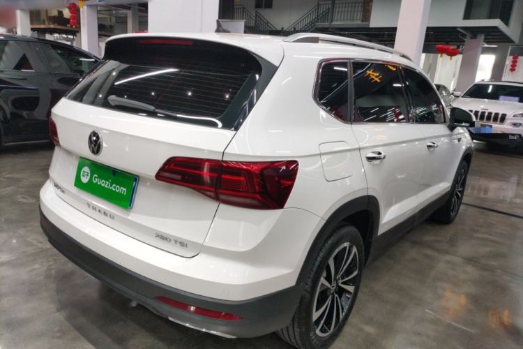 Used Volkswagen Tharu 2021 280TSI Two-Wheel-Drive Luxury Edition Rear Right 45 Deg