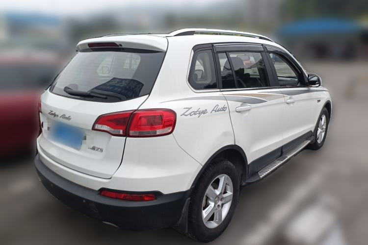 Used Zotye Domy X5 2015 1.5T CVT ZHANG GUI Model China IV Standard Rear Right 45 Deg