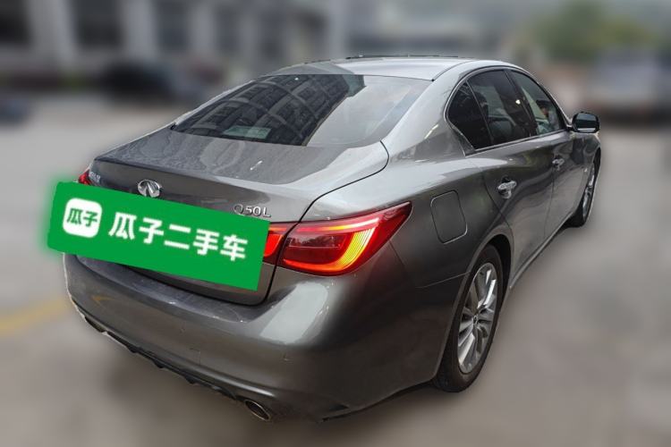 Used Infiniti Q50L 2018 2.0T Enjoyment Edition China V standard Rear Right 45 Deg