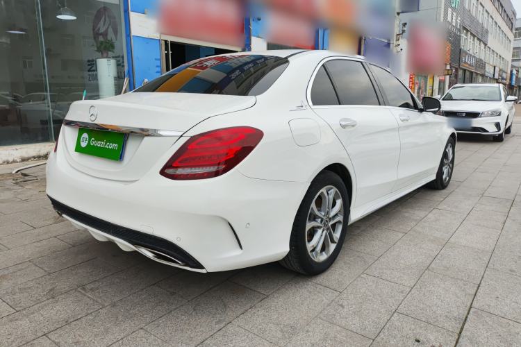 Used Mercedes-Benz C-Class 2018 C 180 L Fashion Edition Sport Version Rear Right 45 Deg