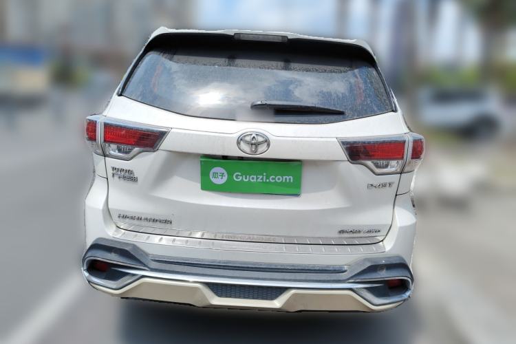 Used Toyota Highlander 2015 2.0T Four-Wheel Drive Luxury Edition 7-Seater Rear