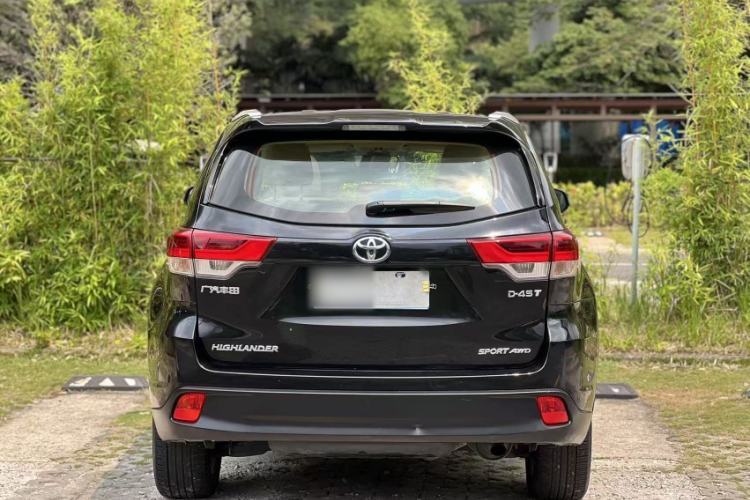 Used Toyota Highlander 2018 2.0T Four-Wheel Drive Luxury Version 7 Seats China VI Standard
