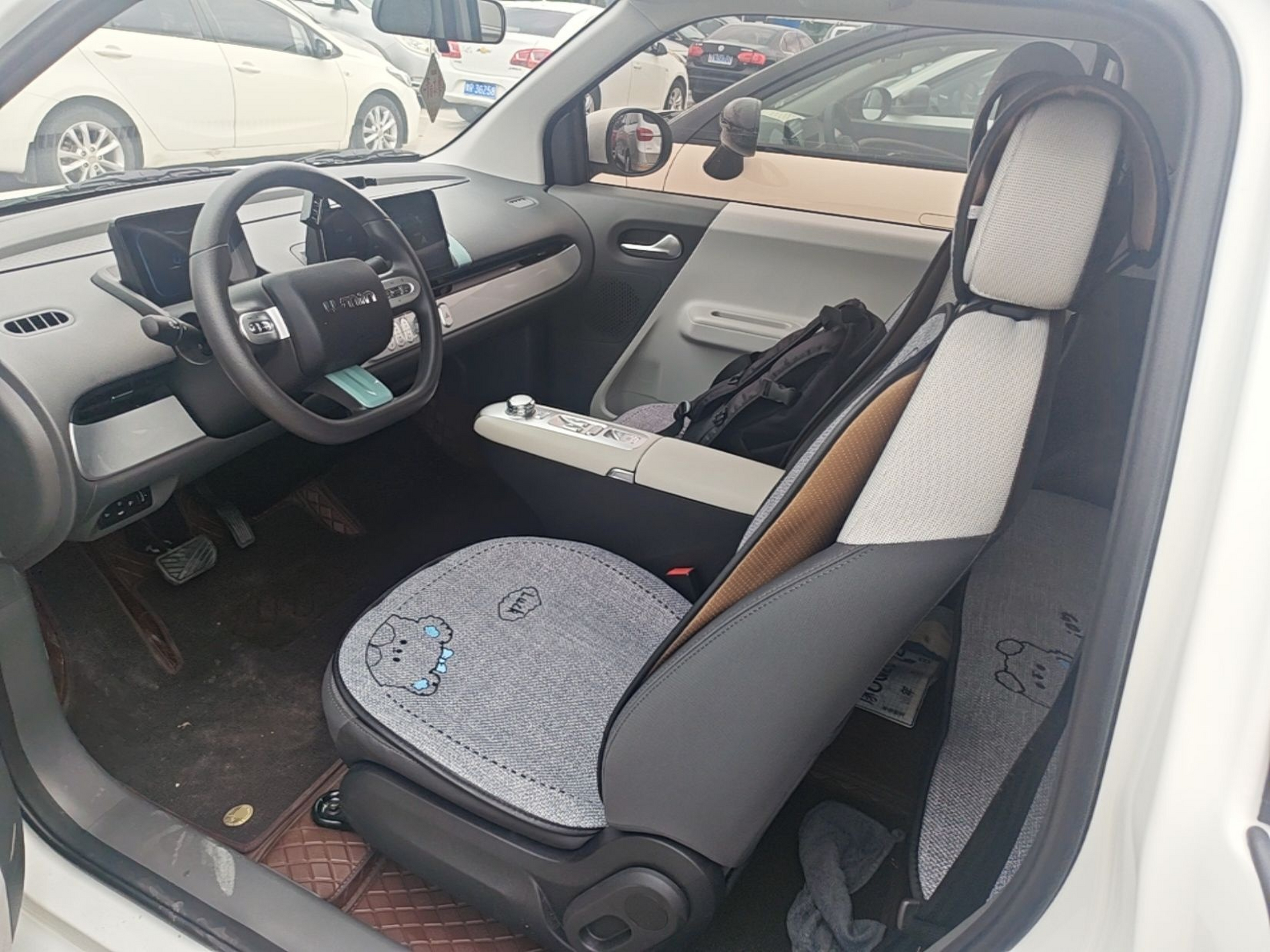 Avant de la voiture