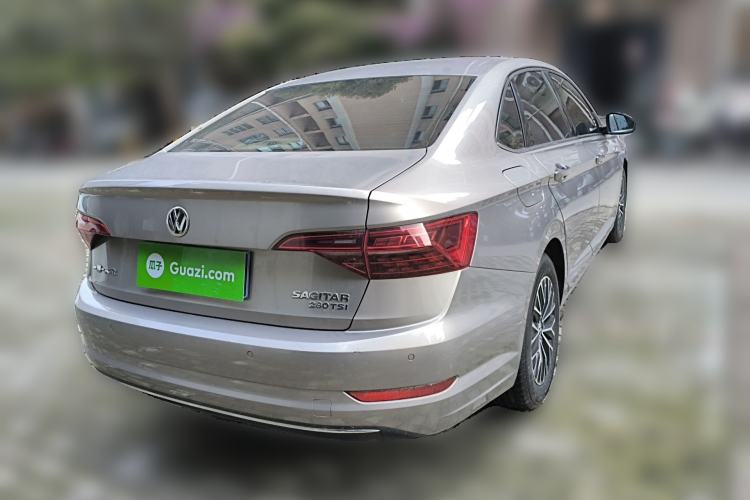 Used Volkswagen Sagitar 2019 280TSI DSG Comfort Version China VI Standard Rear Right 45 Deg