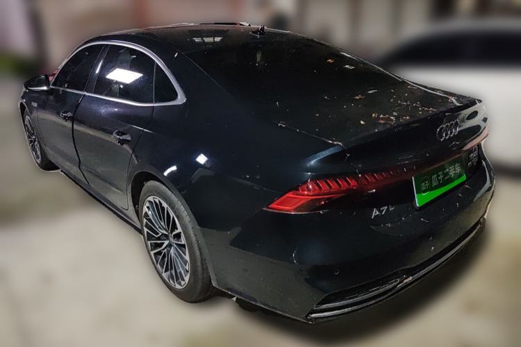 Used Audi A7L 2025 45 TFSI Luxury Edition Rear Left 45 Deg