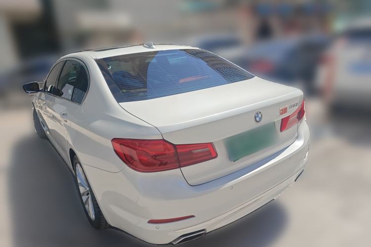 Used BMW 5 Series 2019 530Li Leading Model Luxury Package Rear Left 45 Deg