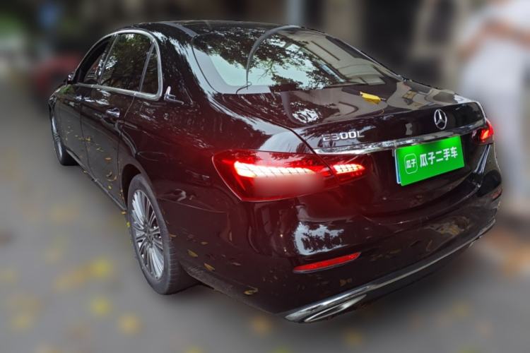 Used Mercedes-Benz E-Class 2021 E 300 L Stylish Model Rear Left 45 Deg