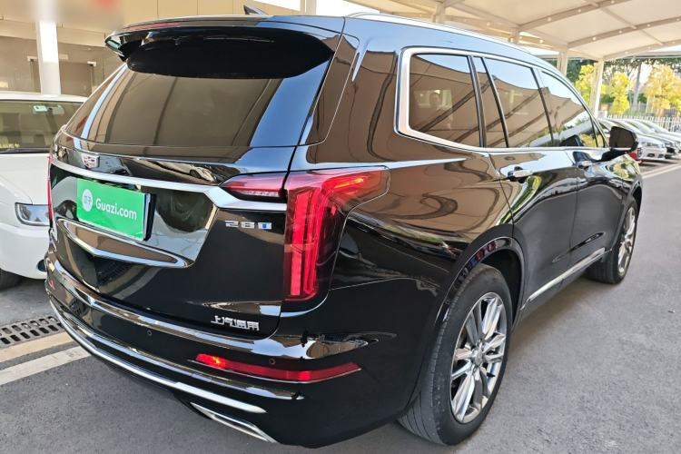 Used Cadillac XT6 2022 2.0T 7-Seater Two-Wheel Drive Luxury Version Rear Right 45 Deg