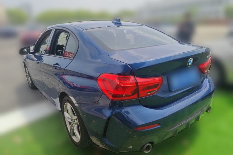 Used BMW 1 Series 2021 120i M Sport Night Edition Rear Left 45 Deg