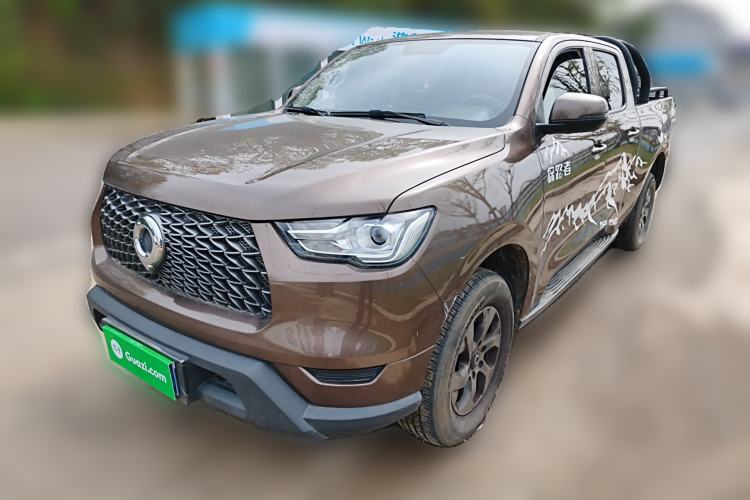 Used Great Wall Poer 2021 2.0T Commercial Version Automatic Diesel 4x4 Elite Long-Box GW4D20M