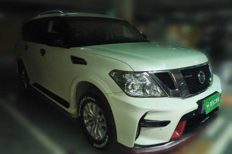 Used Nissan Patrol 2018 4.0L LinkedIn Edition Front Right 45 Deg