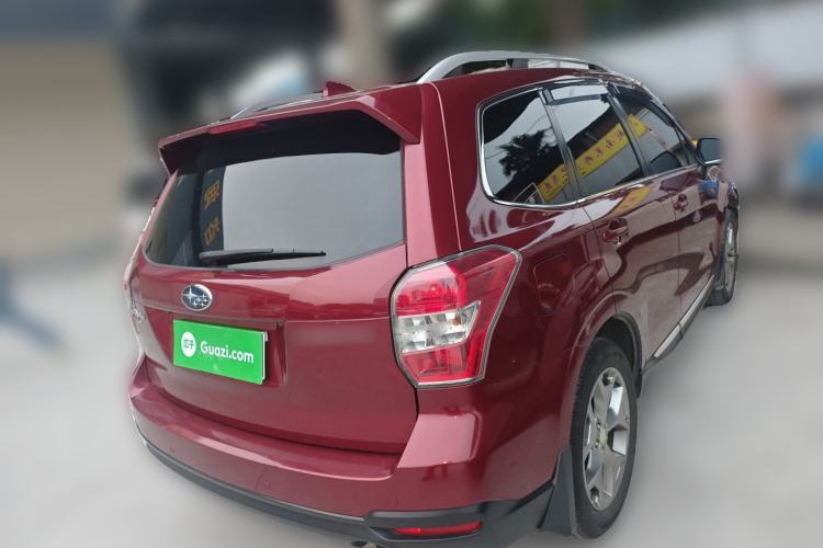 Used Subaru Forester 2015 2.5i Special Edition Commemorative Model Rear Right 45 Deg