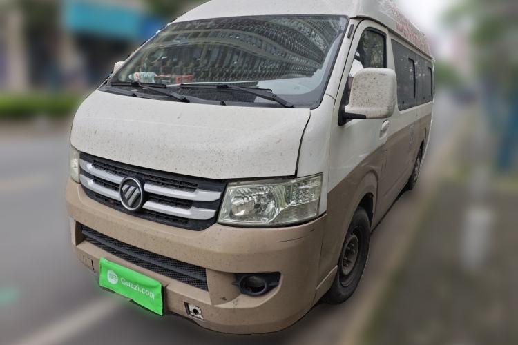 Used Foton Scenic G7 2021 2.4L Gasoline Commercial Version Long Wheelbase High Roof 6-Seater with Clear Windows Model 4K22D4M