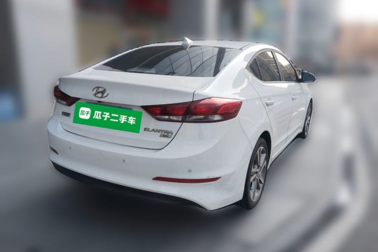 Used Hyundai Elantra (6th Generation / Lingdong) 2016 1.6L Automatic ZhiXuan – Elite Version Rear Right 45 Deg