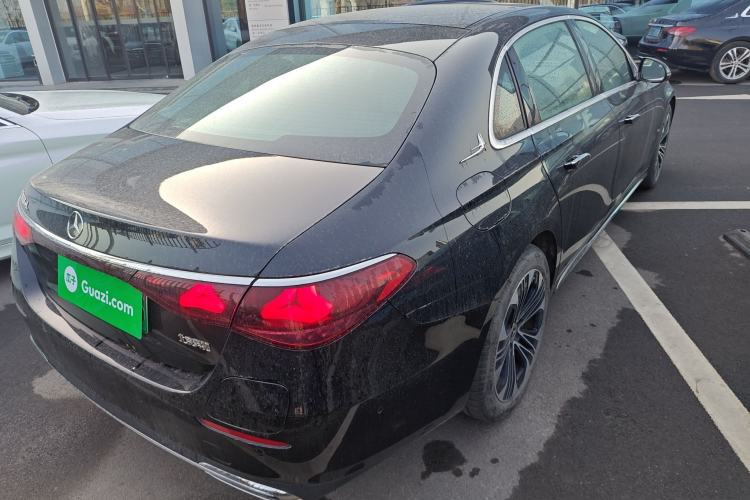 Used Mercedes-Benz E-Class New Energy 2024 E 350 e L Plug-in Hybrid Sedan Rear Right 45 Deg