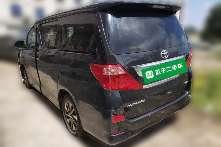 Used Toyota Alphard 2011 3.5L Luxury Edition Rear Left 45 Deg