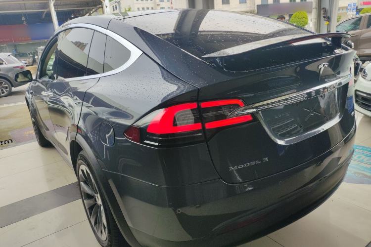 Used Tesla Model X 2016 X 75D Rear Left 45 Deg