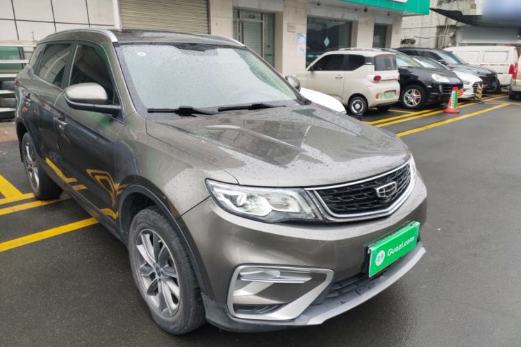Used Geely Auto Emgrand X7 Sport 2021 Million Edition 1.8TD DCT Two-Wheel Drive Luxury Model Front Right 45 Deg