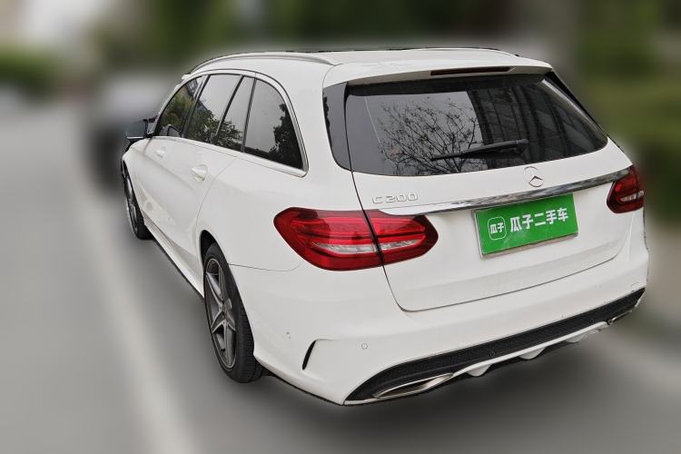 Used Mercedes-Benz C-Class 2017 C 200 station wagon Rear Left 45 Deg