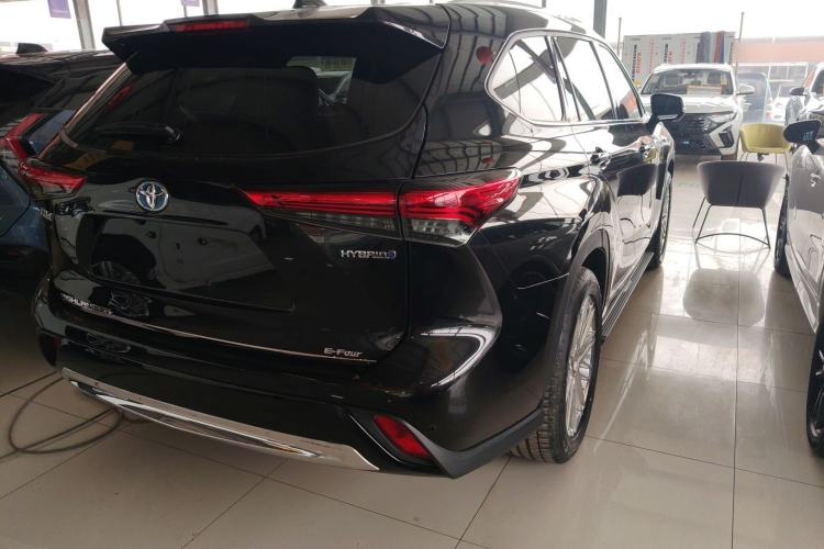 Used Toyota Highlander 2023 2.5L Smart Electric Hybrid Dual-Drive Prestige Version 7 Seats Rear Right 45 Deg