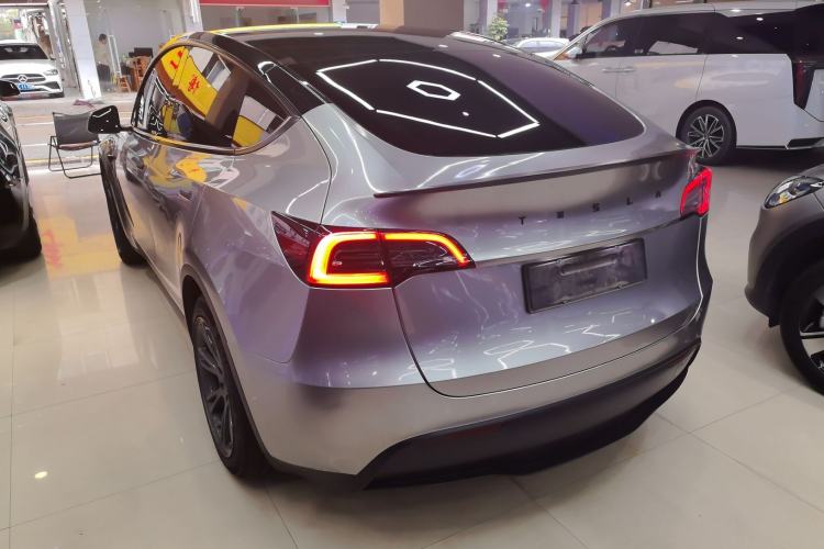 Used Tesla Model Y 2022 Revised Version Rear-Wheel Drive Rear Left 45 Deg
