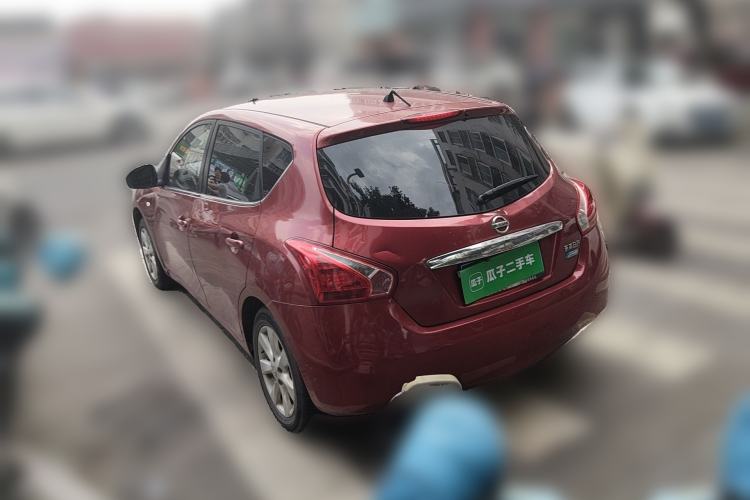 Used Nissan Tiida 2011 1.6L CVT Smart Version Rear Left 45 Deg