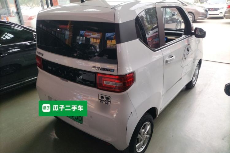 Used Wuling Hongguang MINIEV 2021 Macaron Premium Model – Lithium Iron Phosphate Rear Right 45 Deg