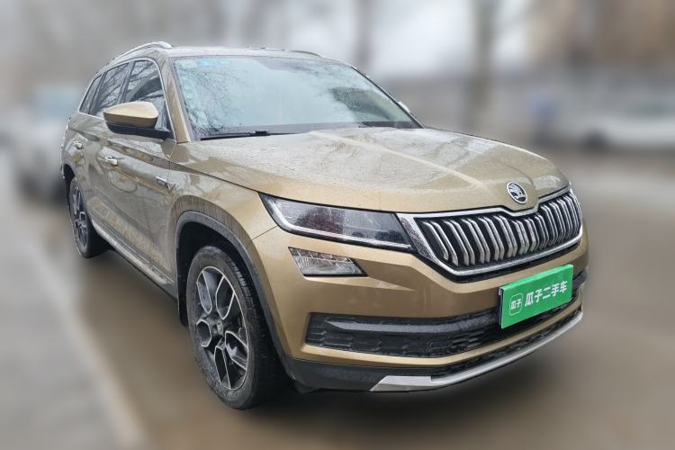 Used Skoda Kodiaq 2018 Restyled TSI330 7-Seater Two-Wheel Drive Luxury Enjoyment Edition Front Right 45 Deg