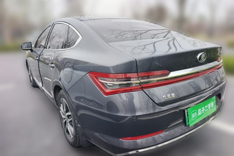 Used BYD Qin Pro New Energy 2019 DM Super Edition 1.5TI Automatic Smart Connect Speedy Model China VI Standard Rear Left 45 Deg