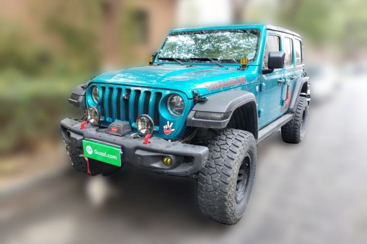 Used Jeep Wrangler 2019 2.0T Sahara Four-Door Version China VI Emission Standard