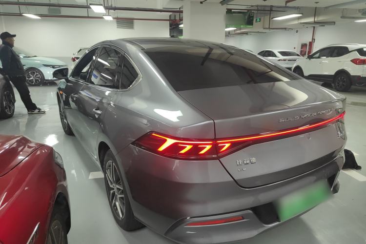 Used BYD Qin PLUS 2023 Champion Edition EV 510KM Beyond Model Rear Left 45 Deg