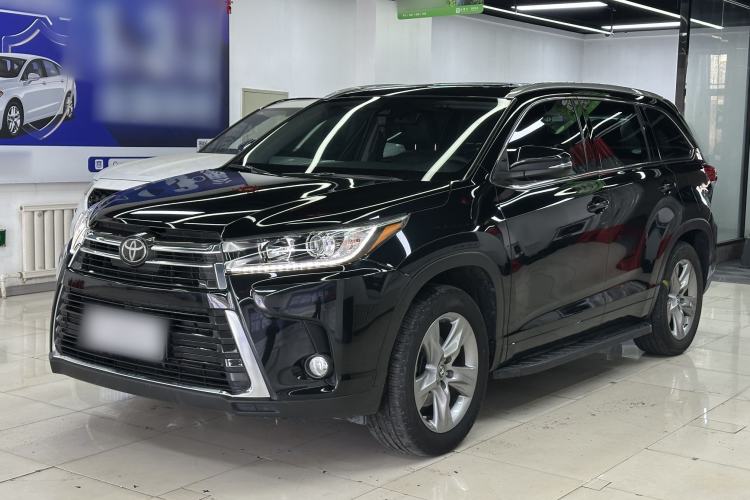 Used Toyota Highlander 2018 2.0T Four-Wheel Drive Prestige Version 7 Seats China VI Standard