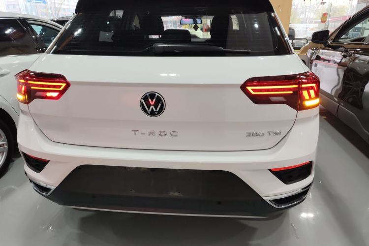 Used Volkswagen T-ROC 2021 280TSI DSG Two-Wheel Drive Comfort Connect Edition Rear