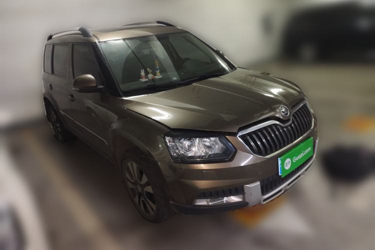 Used Skoda Yeti 2014 1.8TSI DSG All-Wheel Drive Edition Front Right 45 Deg