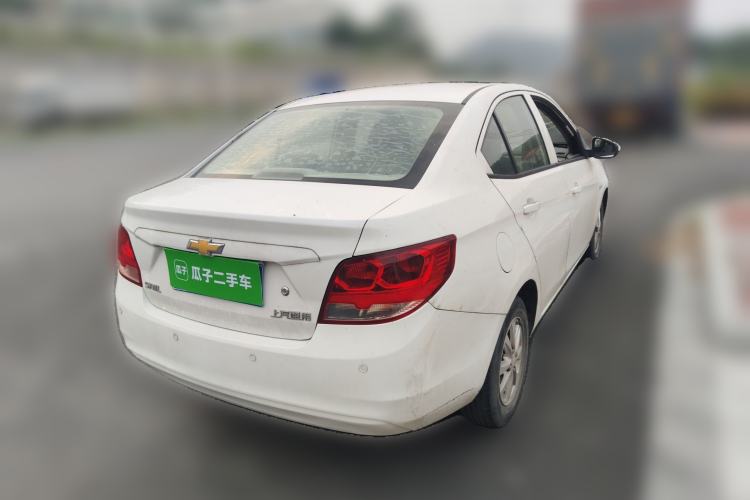 Used Chevrolet Sail 2015 Sail 3 1.3L AMT Ideal Edition Rear Right 45 Deg