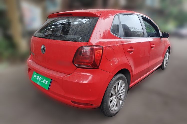 Used Volkswagen Polo 2014 1.6L Automatic Comfort Edition Rear Right 45 Deg