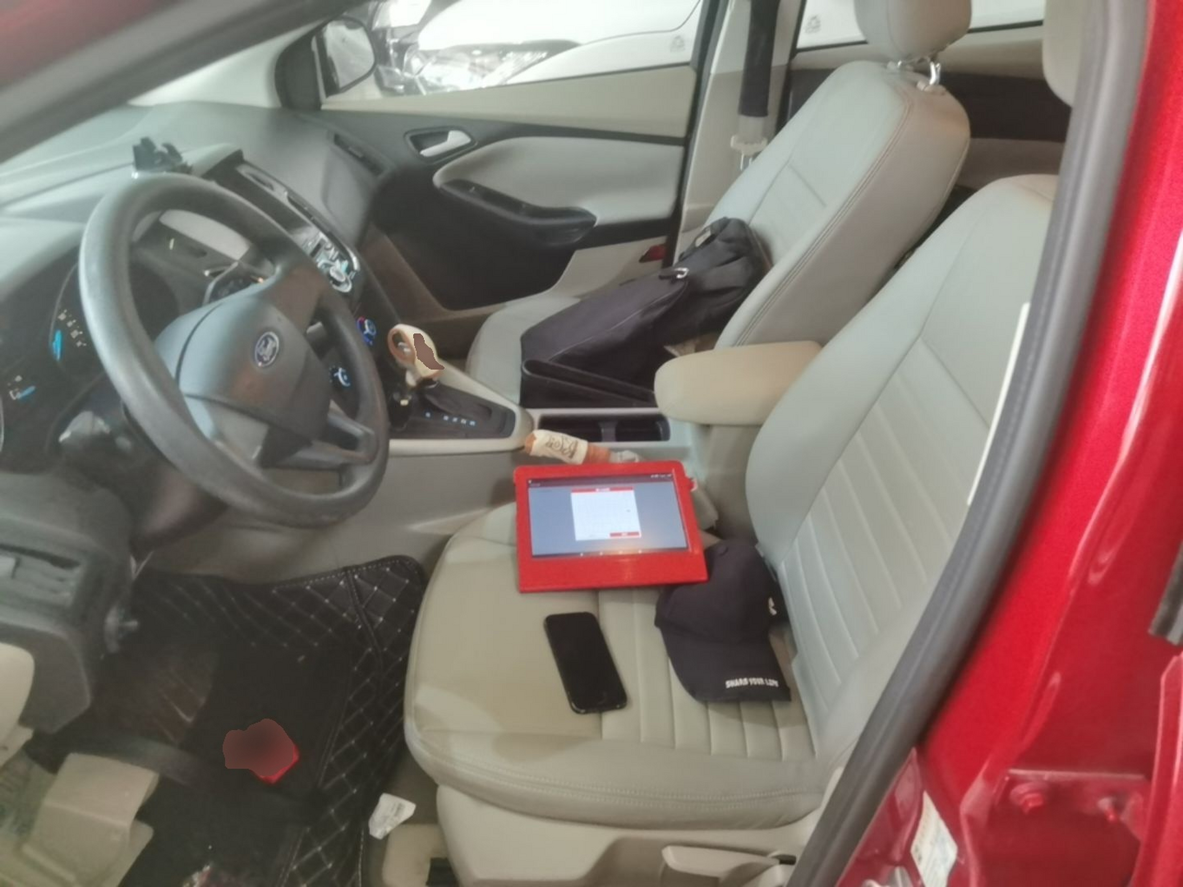 Avant de la voiture