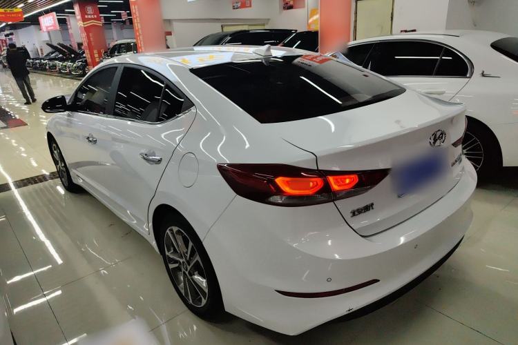Used Hyundai Elantra (6th Generation / Lingdong) 2016 1.6L Automatic ZhiXuan · Luxury Version Rear Left 45 Deg