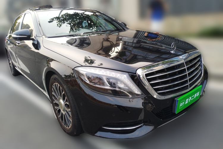 Used Mercedes-Benz S-Class 2014 S 320 L Luxury Model Front Right 45 Deg