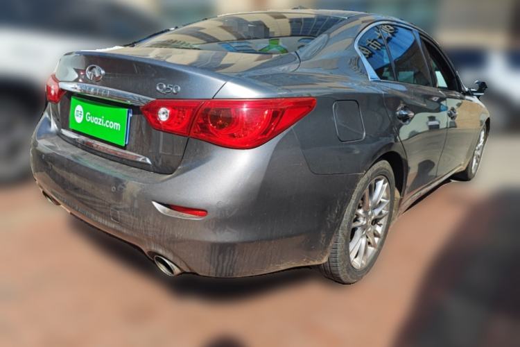 Used Infiniti Q50L 2016 2.0T Ambition Edition Rear Right 45 Deg