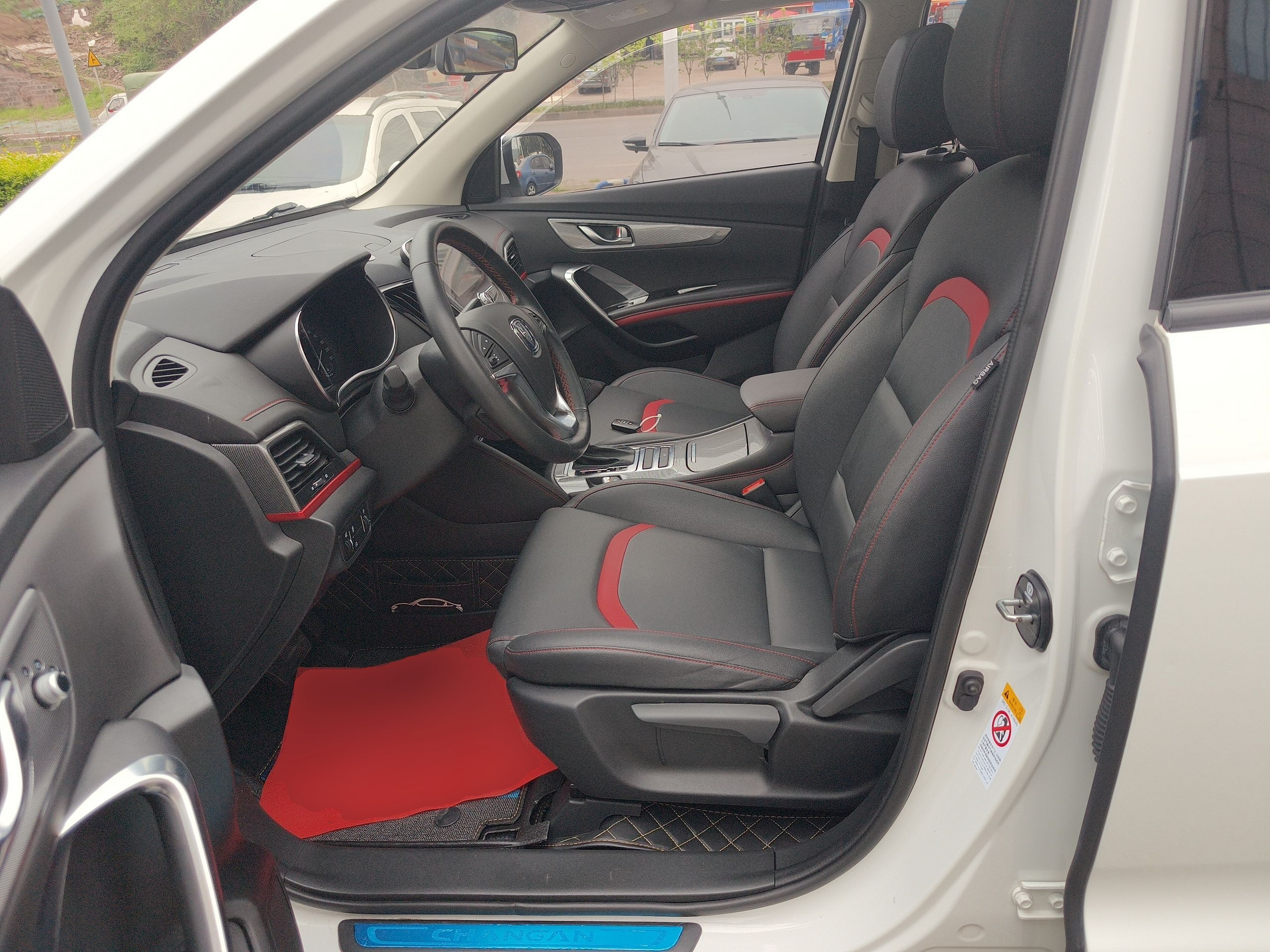 Avant de la voiture