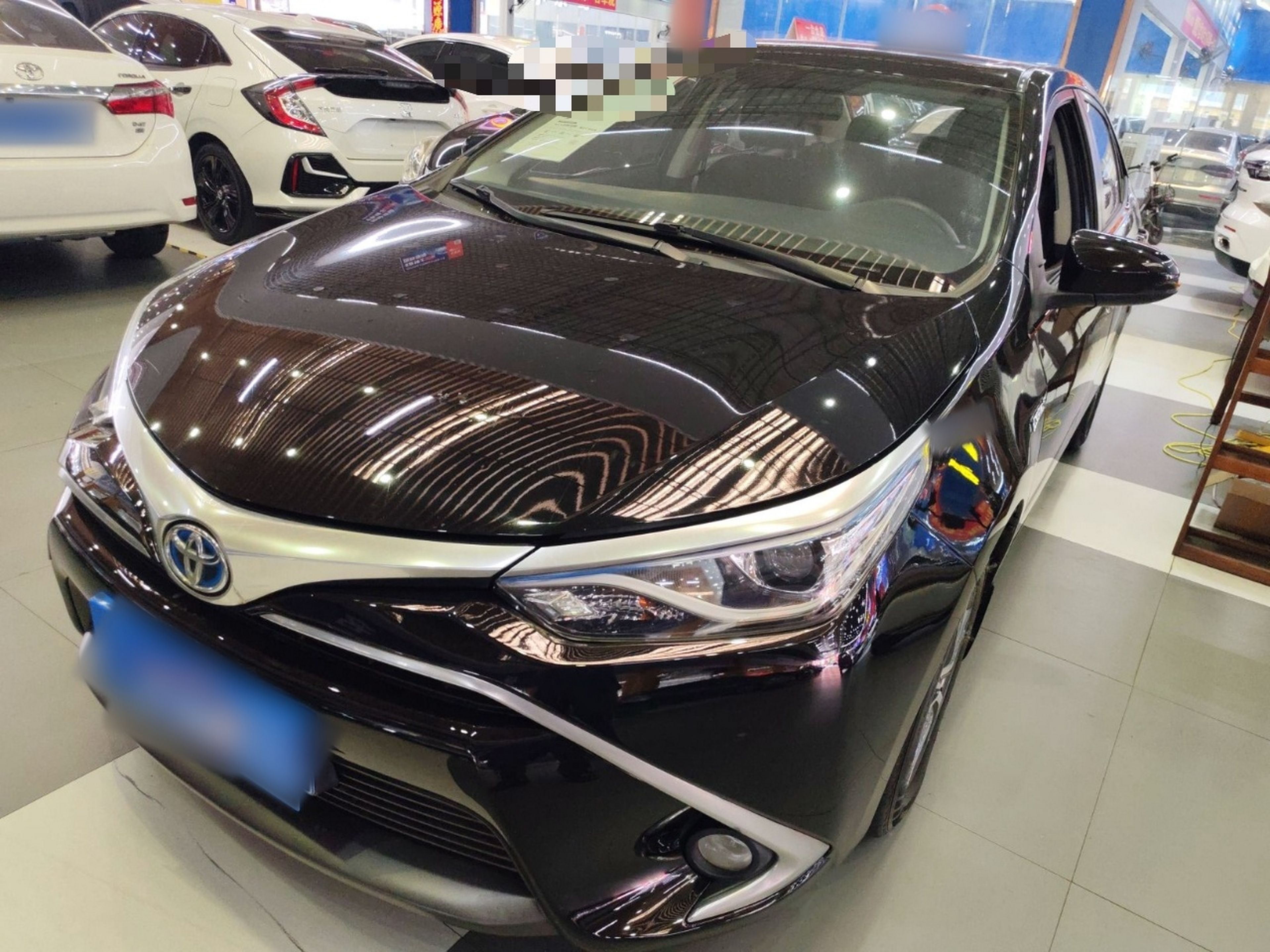 تحت مقدمة السيارة