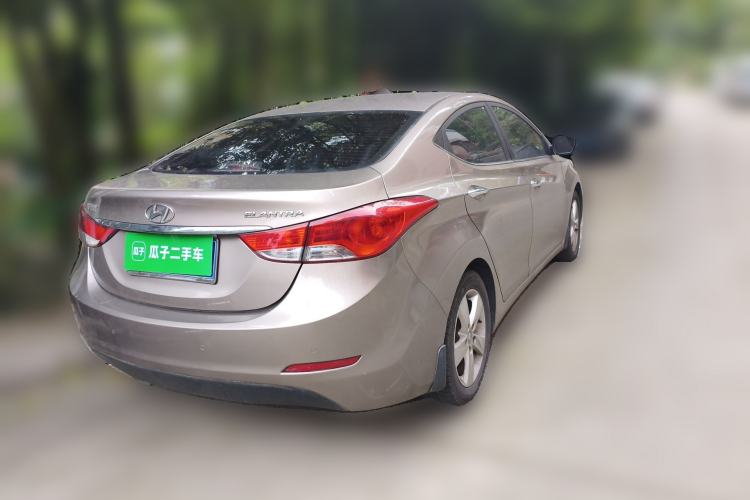 Used Hyundai Elantra (5th Generation / Langdong) 2013 1.6L Automatic Luxury Model Rear Right 45 Deg