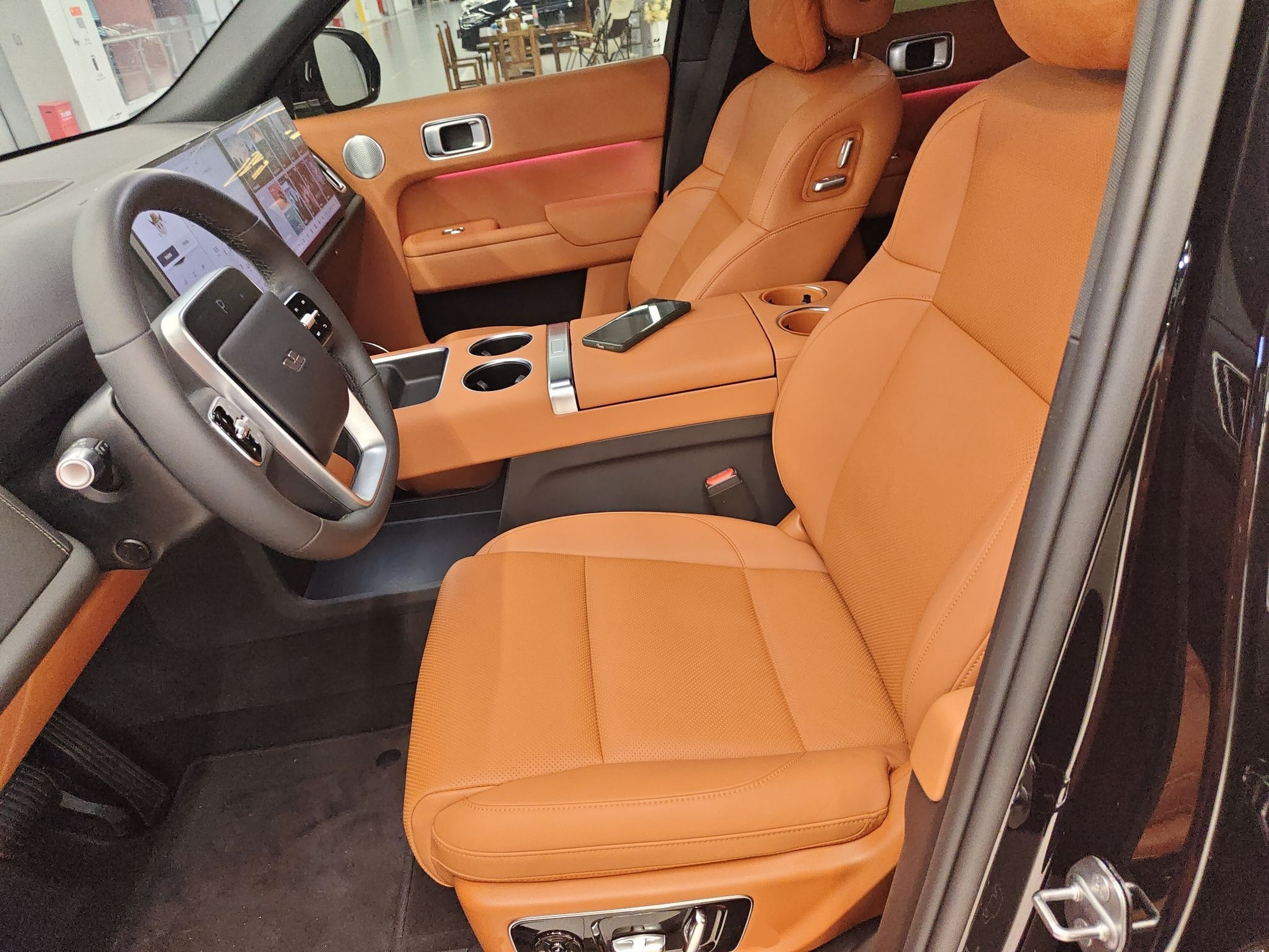 Avant de la voiture