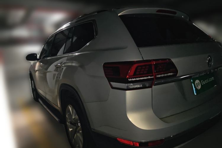 Used Volkswagen Teramont 2017 530 V6 Four-Wheel Drive Flagship Edition Rear Left 45 Deg